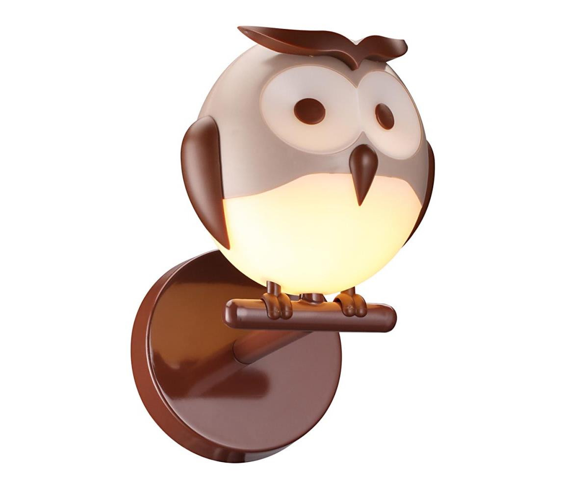 Dětské nástěnné svítidlo 1xG9/6W/230V sova