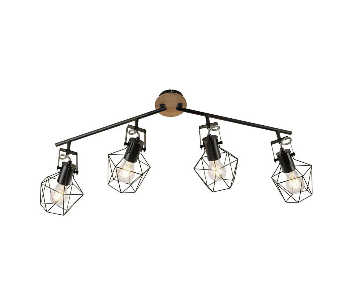 Leuchten Direkt Leuchten Direkt 15674-78 - Bodové svítidlo JARO 4xE27/60W/230V