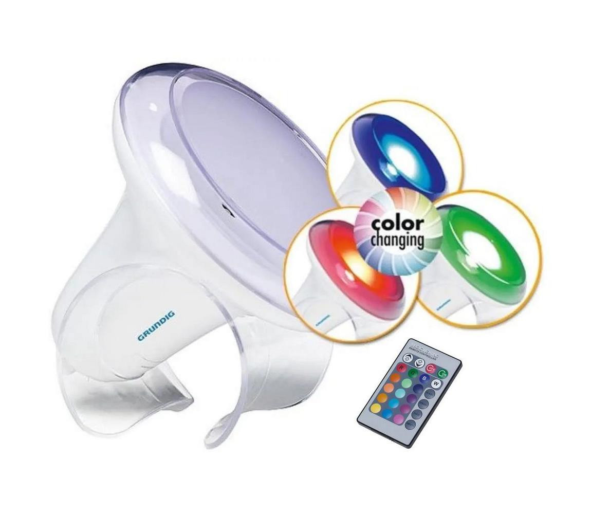 Grundig Grundig - LED RGB Stmívatelná stolní lampa LED/1W/230V + dálkové ovládání