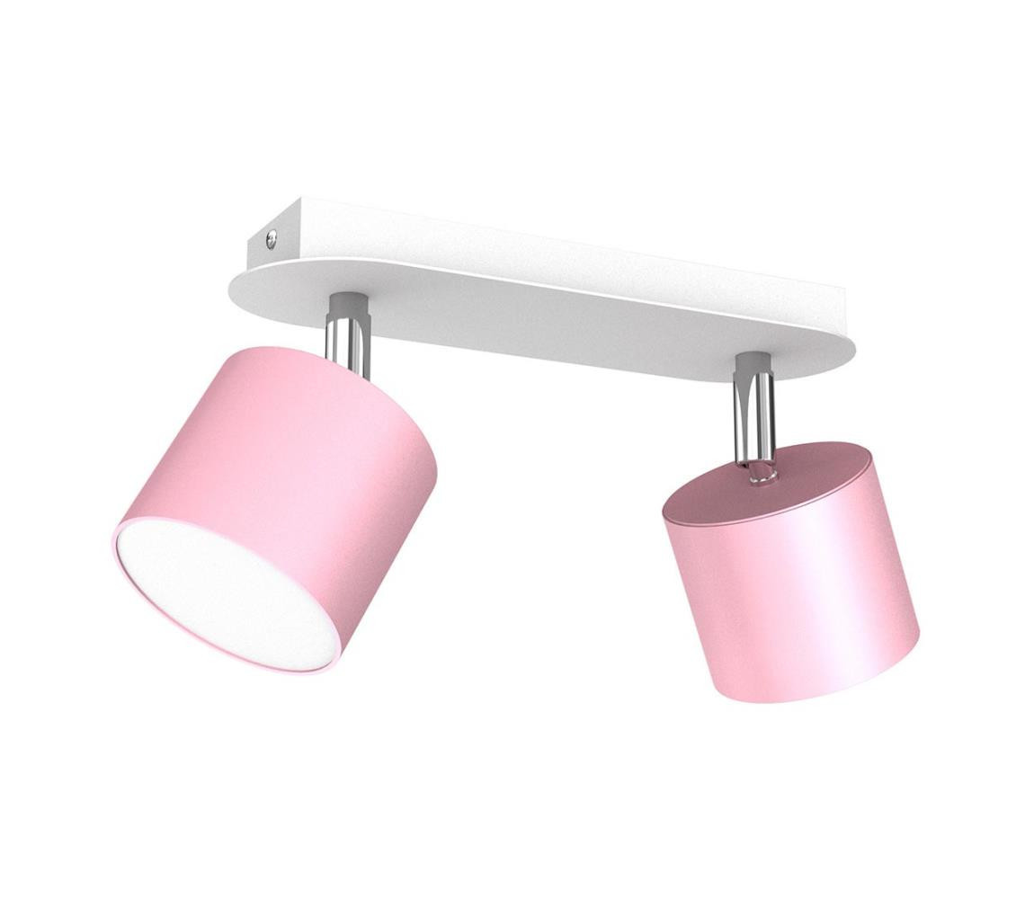 Bodové svítidlo DIXIE 2xGX53/11W/230V růžová