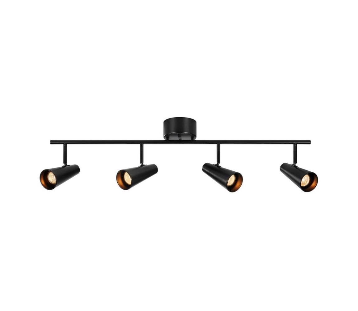 Markslöjd Markslöjd 108202 - Bodové svítidlo CREST 4xGU10/7W/230V černá