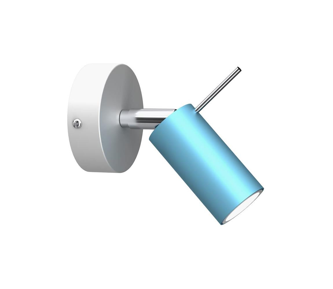 Nástěnné bodové svítidlo PRESTON 1xGU10/MR11/40W/230V modrá