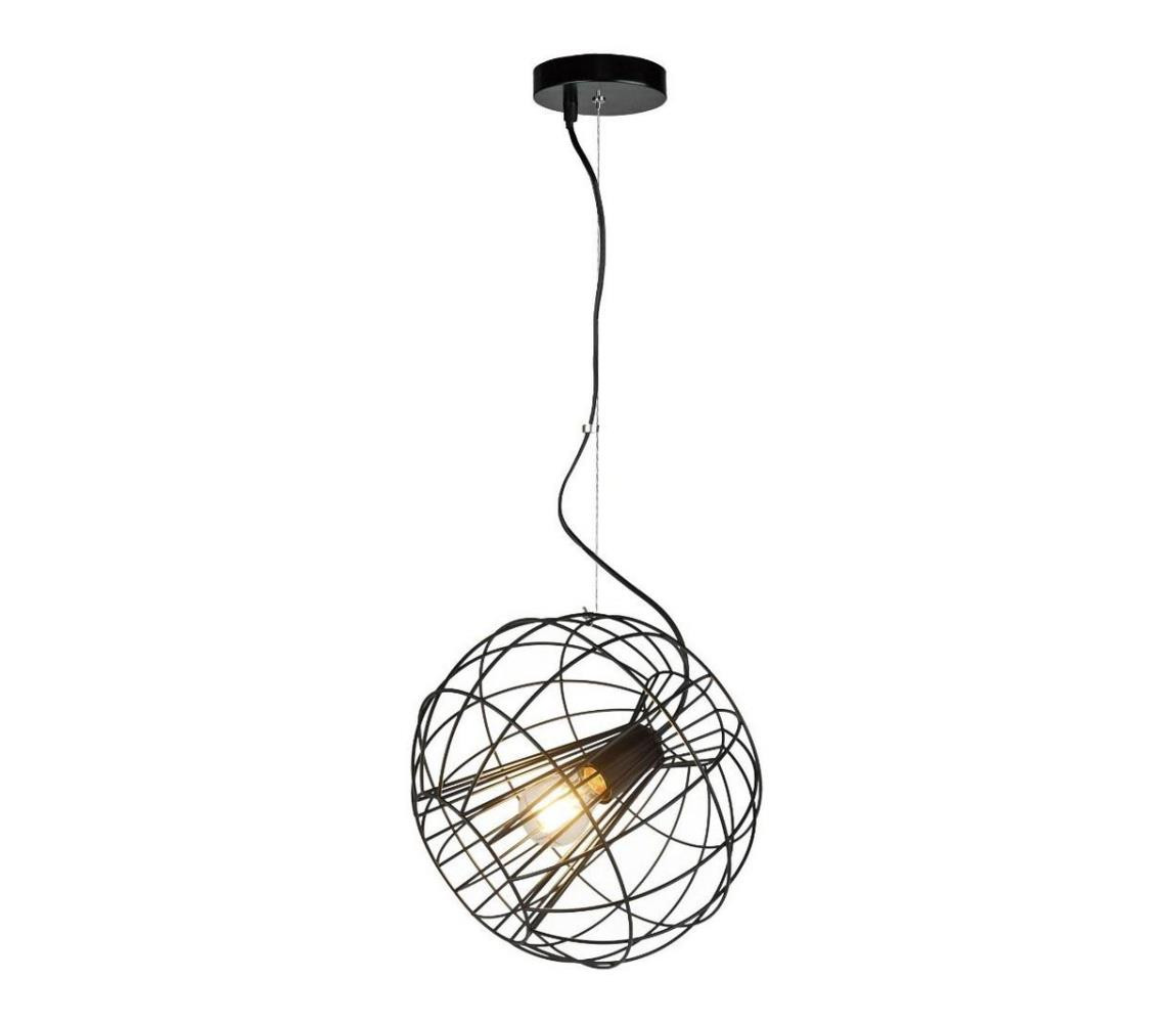 Zuma Line Zuma Line P17212 - Lustr na lanku MARL 1xE27/60W/230V černá