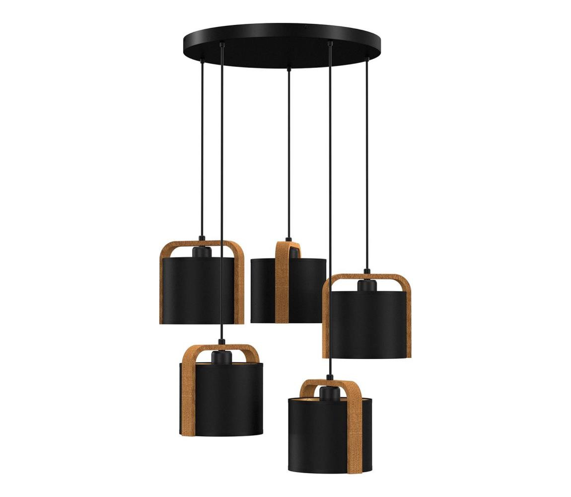 Lustr na lanku JONKO 5xE27/60W/230V