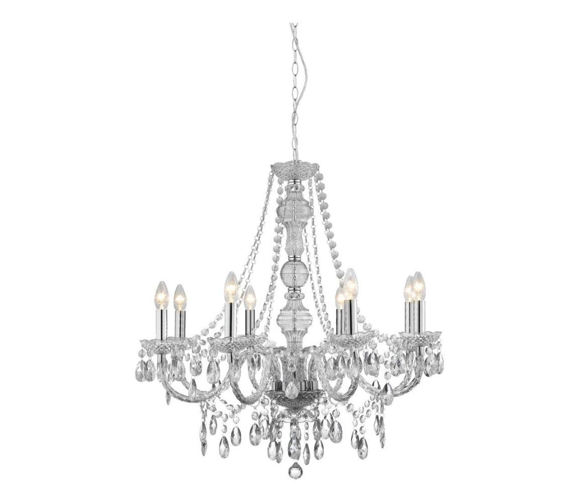 Searchlight Searchlight 8888-8CL - Lustr na řetězu MARIE THERESE 8xE14/40W/230V