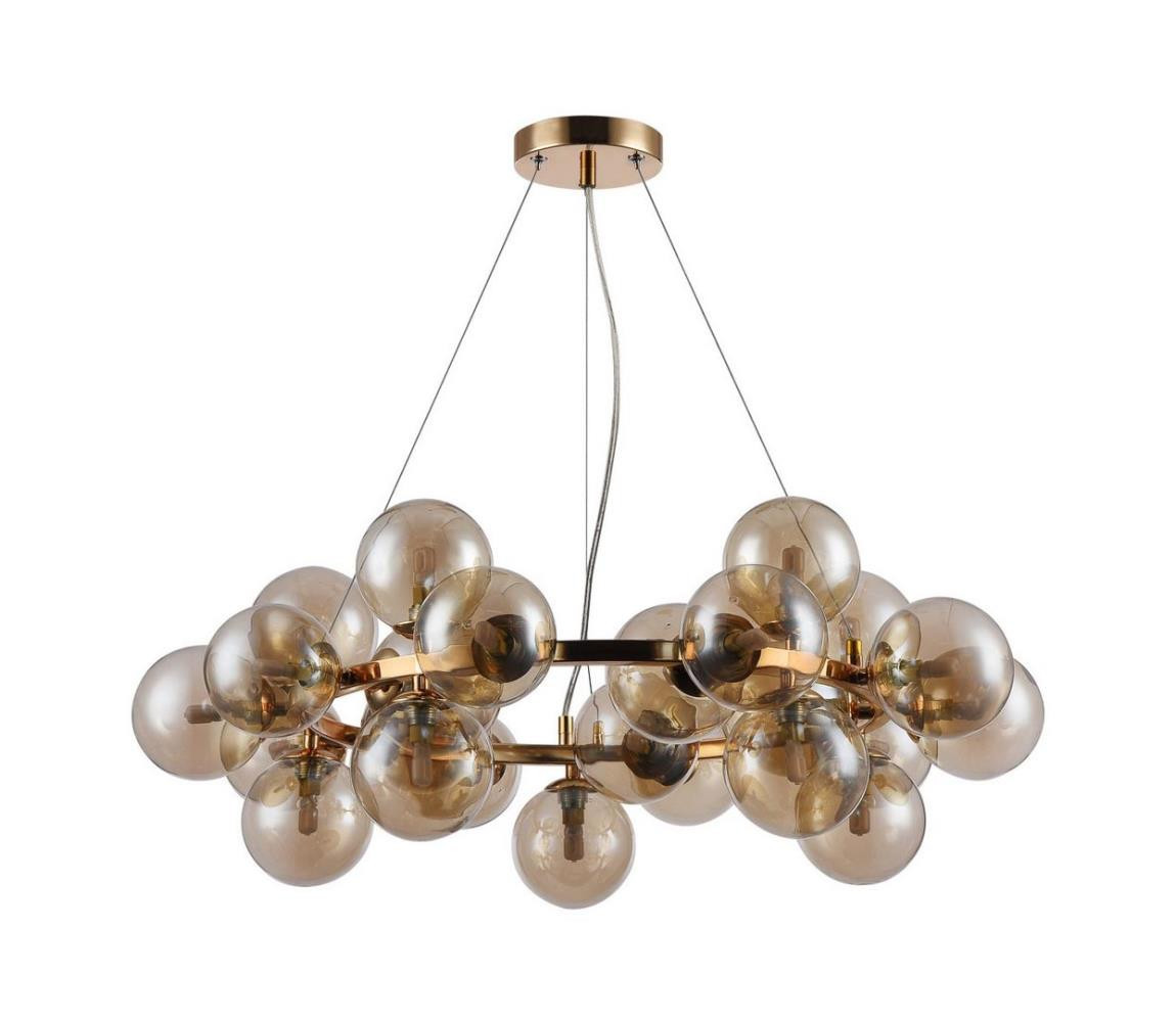 PND-5252-25-GD-CGN - Lustr na lanku CABELLA 25xG9/28W/230V