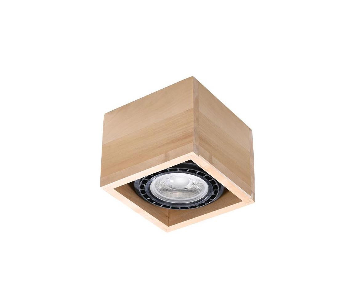 SL.0915 - Stropní svítidlo QUATRO AR111 1xGU10/40W/230V buk
