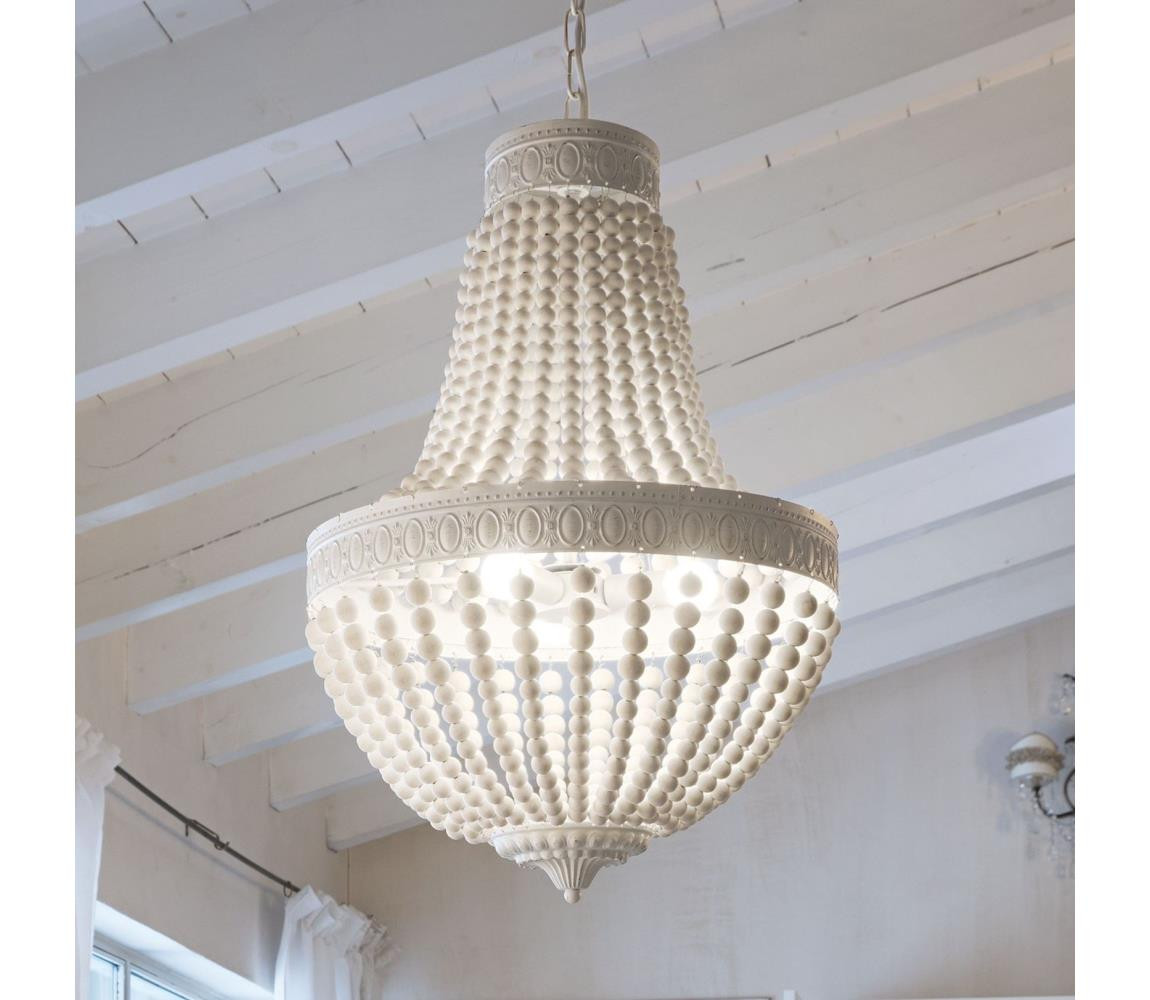 Ideal Lux Ideal Lux - Lustr na řetězu MONET 5xE14/40W/230V pr. 40 cm konopí/bílá