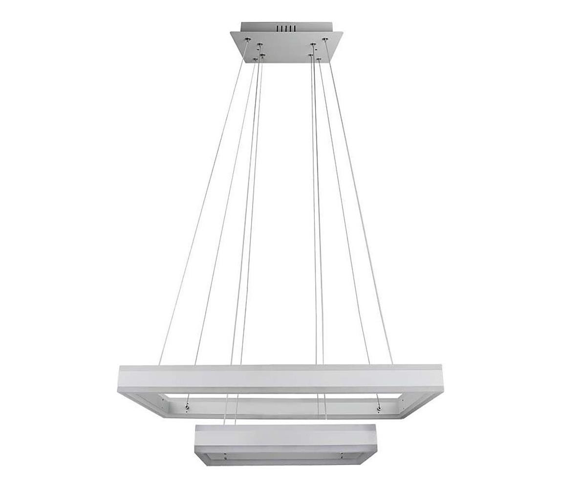 LED Stmívatelný lustr na lanku LED/113W/230V 3000K bílá