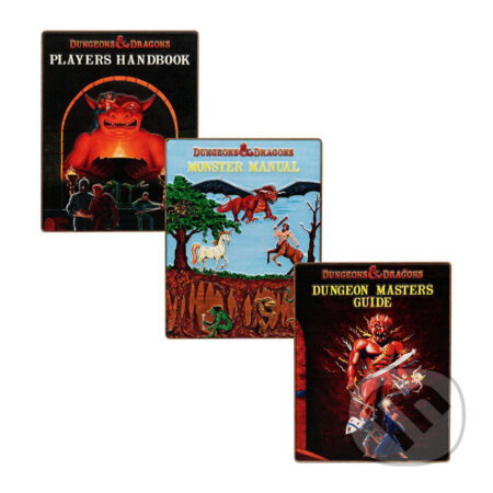 Zberateľské ingoty Dungeons & Dragons 50. výročie - Book Cover Set (3 ks)