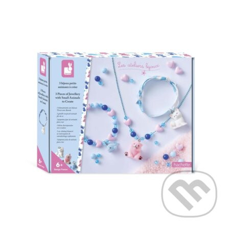 Výroba šperkov s malými zvieratkami 3 ks od 6 rokov - Janod