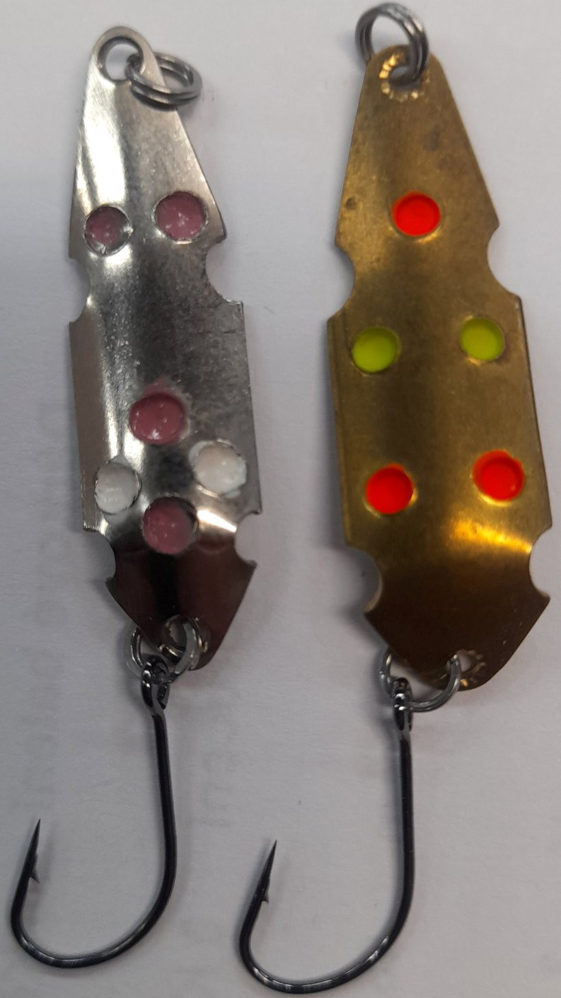 VANPLA Plandavka s jednoháčkem 3 lakovaná 3,5cm/2,5gr