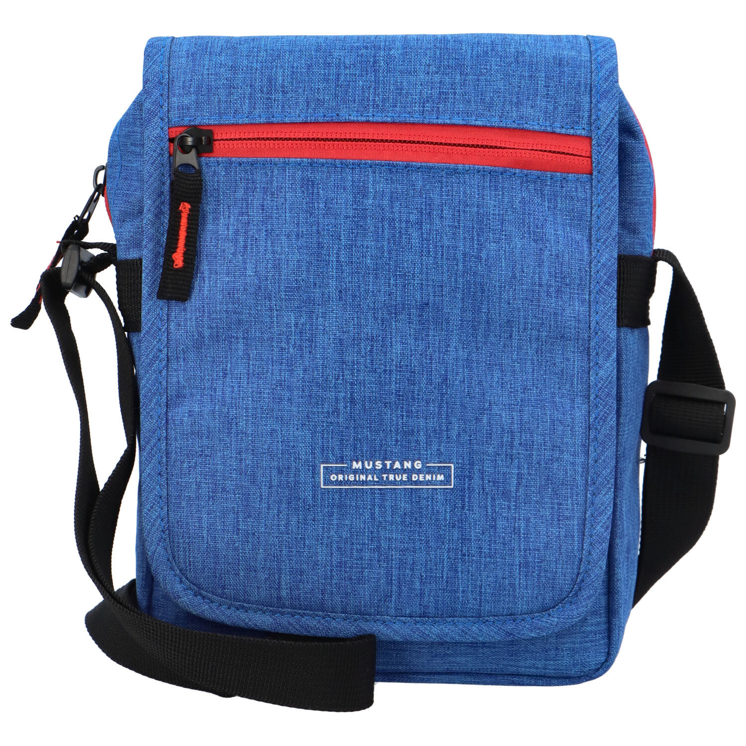 Látková crossbody taška modrá - Mustang Javery modrá