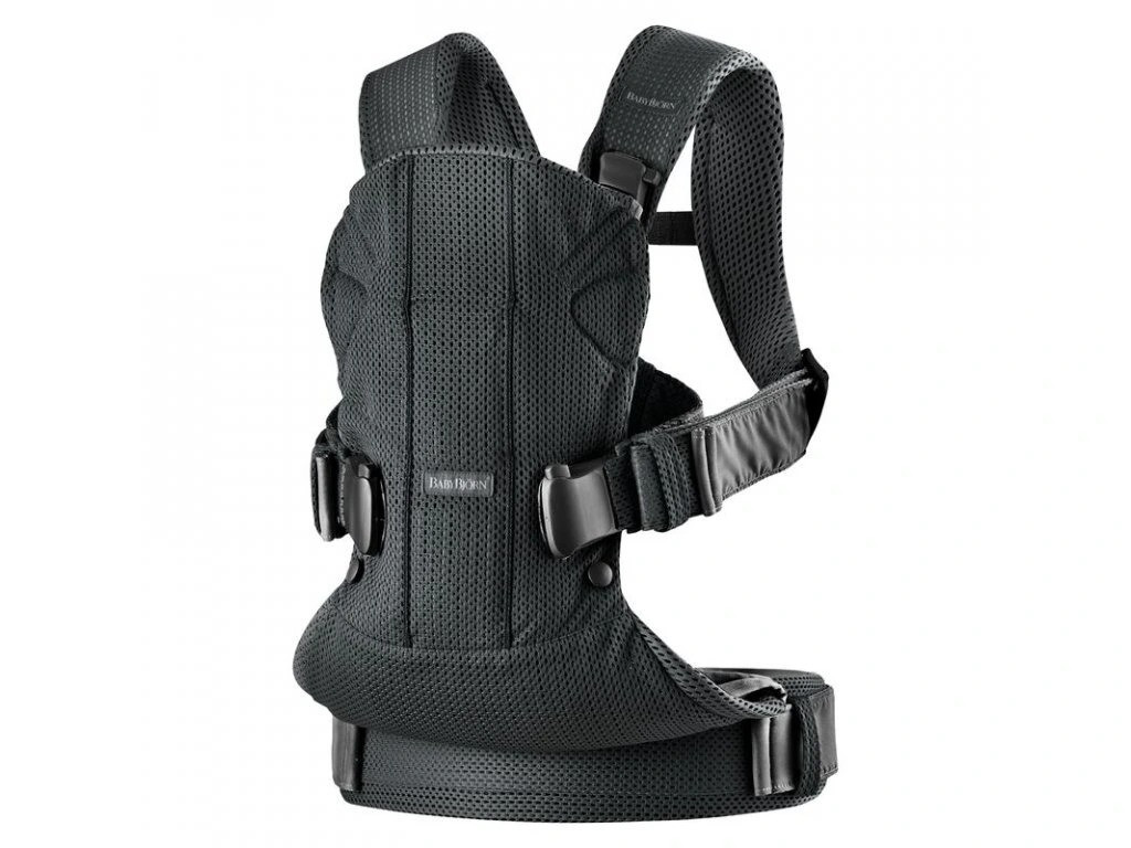 Baby Björn Ergonomické nosítko ONE Black 3D Mesh