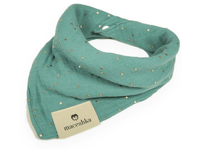 Maceshka Slintáček Nature jednoduchý se zlatým puntíkem, eucalyptus