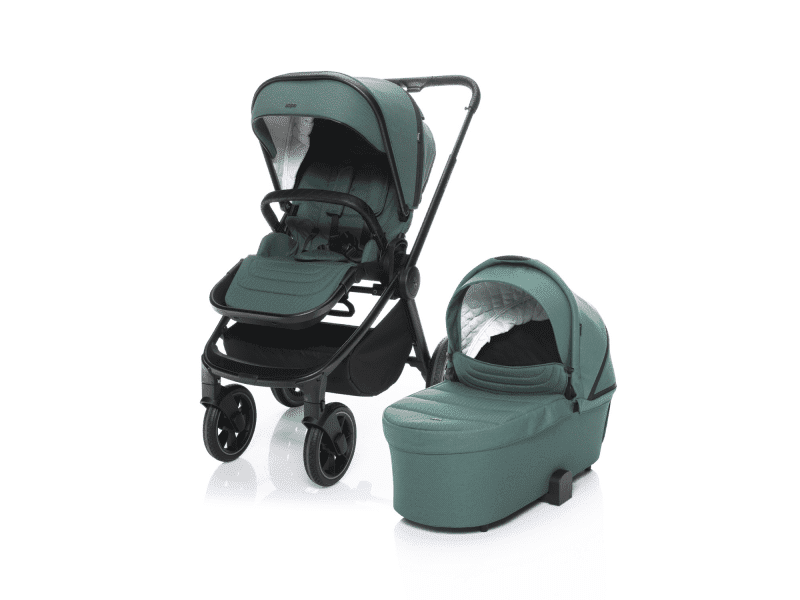 Zopa SET 2v1 kočárek Move Cross 2 + korba XL + adaptér, Antique Green /Black