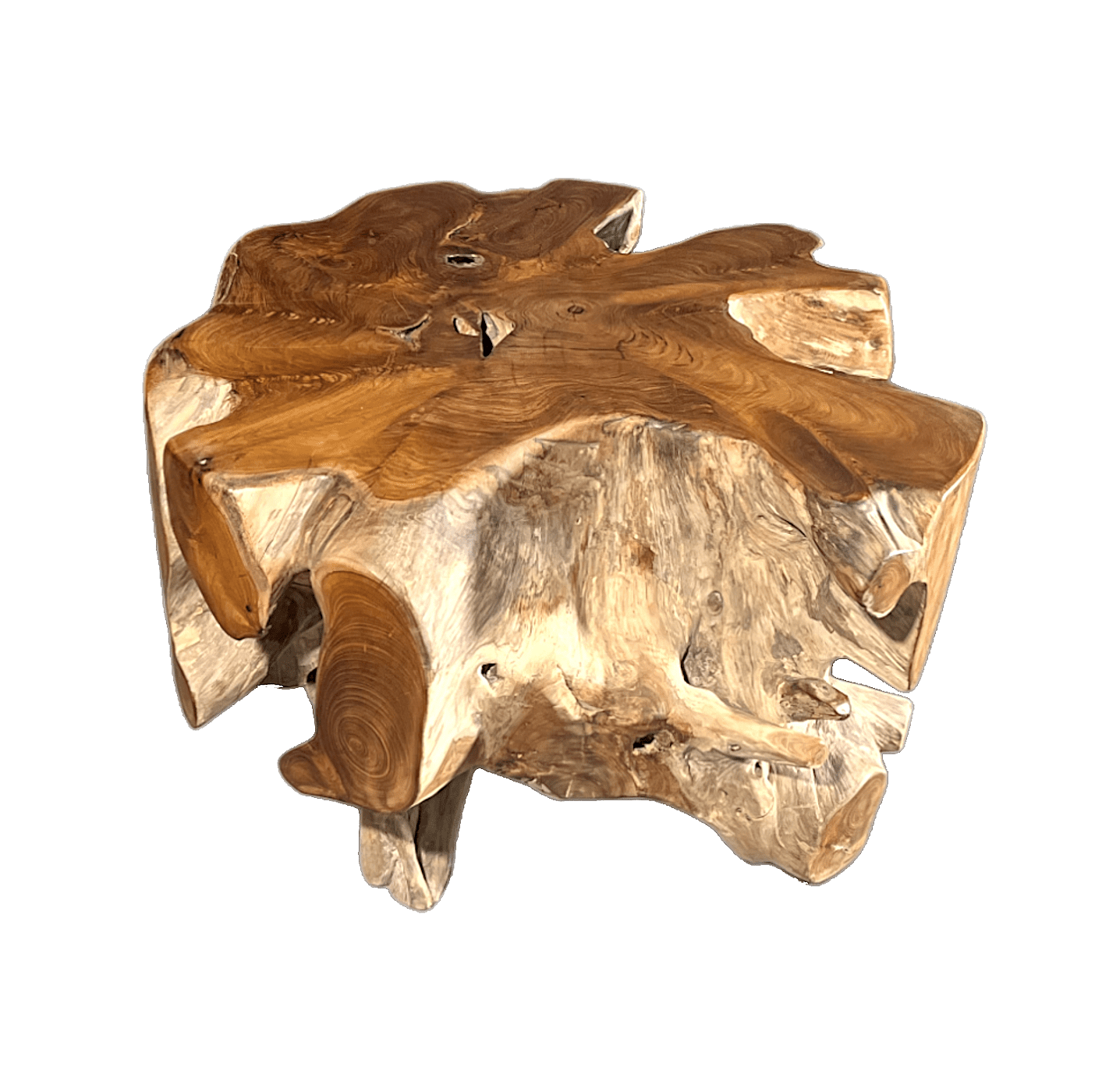 DEOKORK Teakový stolek BRANCH XII