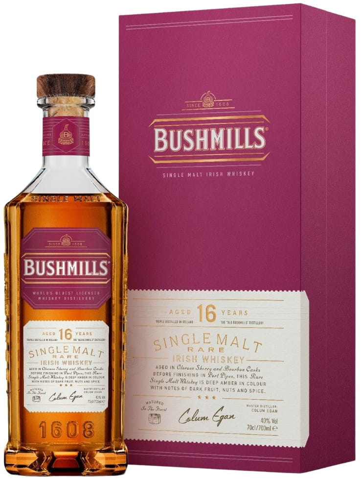 Bushmills 16 yo  40 % 0,7 l