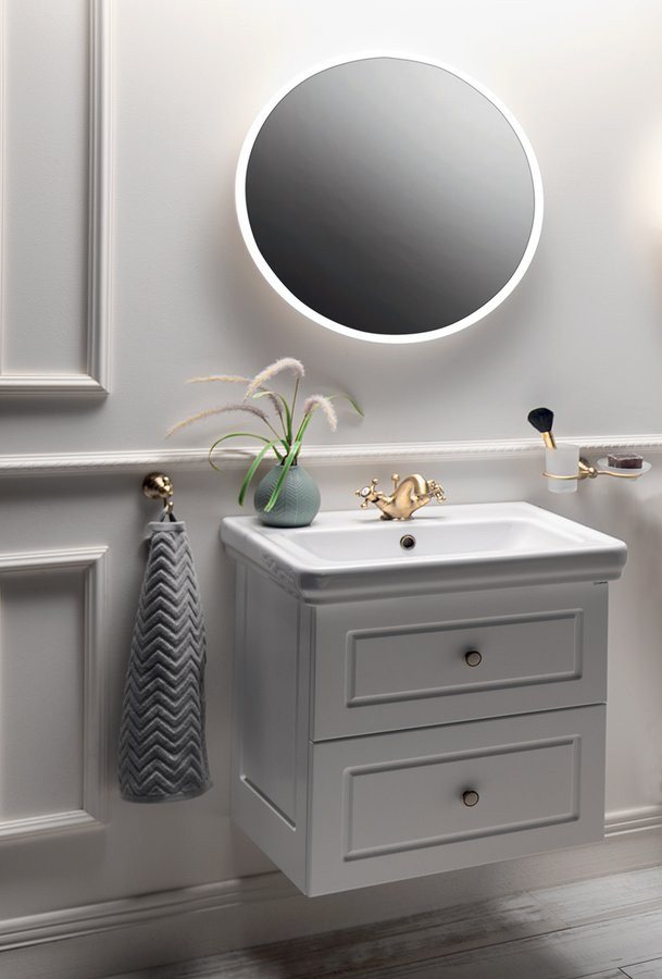 Sapho Koupelnový set VIOLETA 60, bílá mat