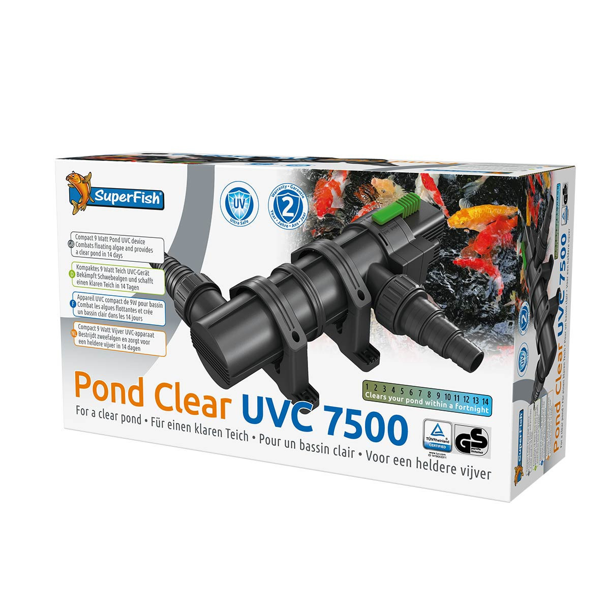 SuperFish Pond Clear UVC 9W/7500 litrů