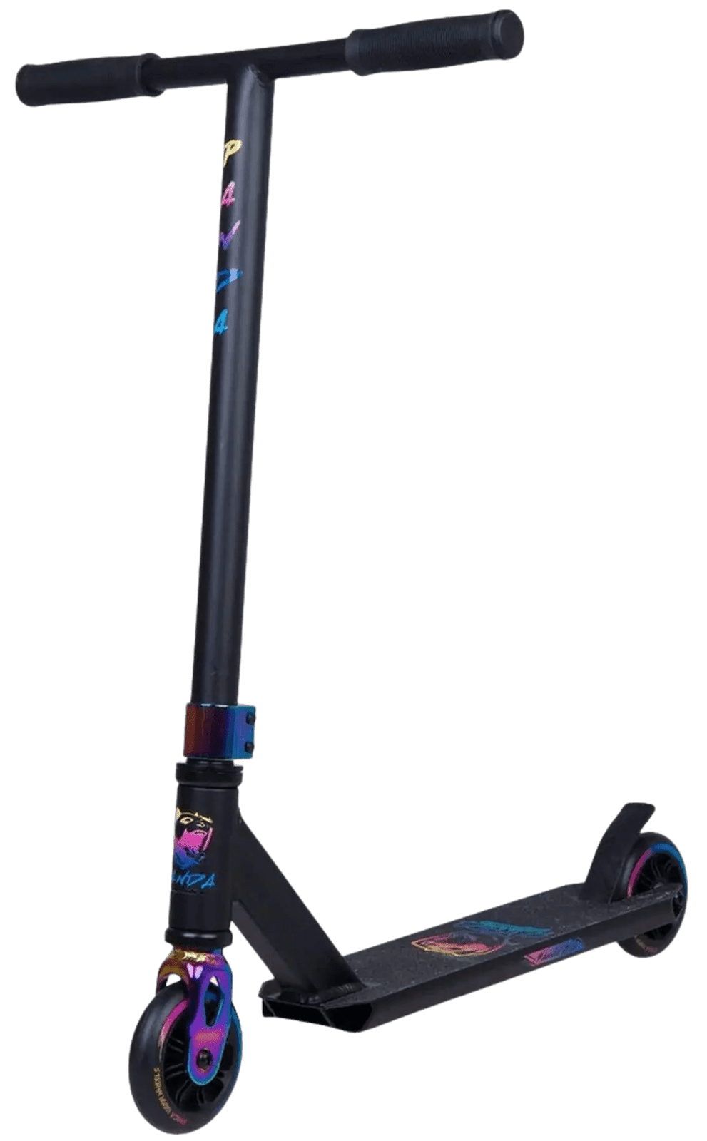 Panda - Cub Black/Rainbow - Freestyle koloběžka