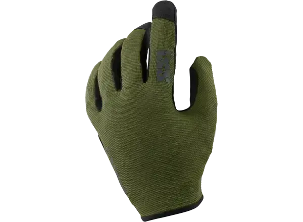 IXS Carve pánské rukavice Olive vel. M