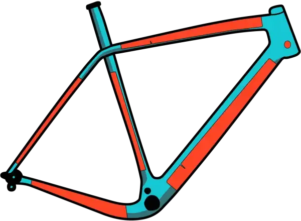 RideWrap set ochranných fólií na rám 60 % pokrytí pro silniční a gravel kola Lesklá