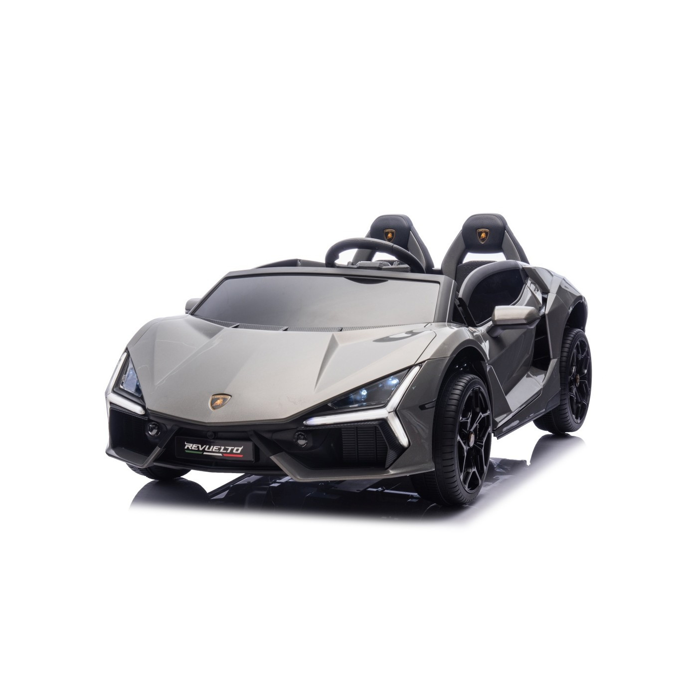 mamido Dětské elektrické auto Lamborghini Revuelto XL STRONG šedé