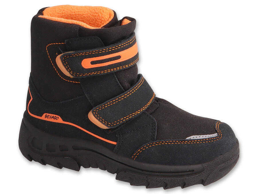 BEFADO 615X006 vysoké zimní černo oranžové 27 615YX006_27