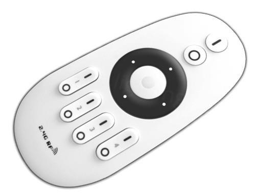 HurtLED 4zónové dálkové ovládání MONO/CCT Milight FUT007