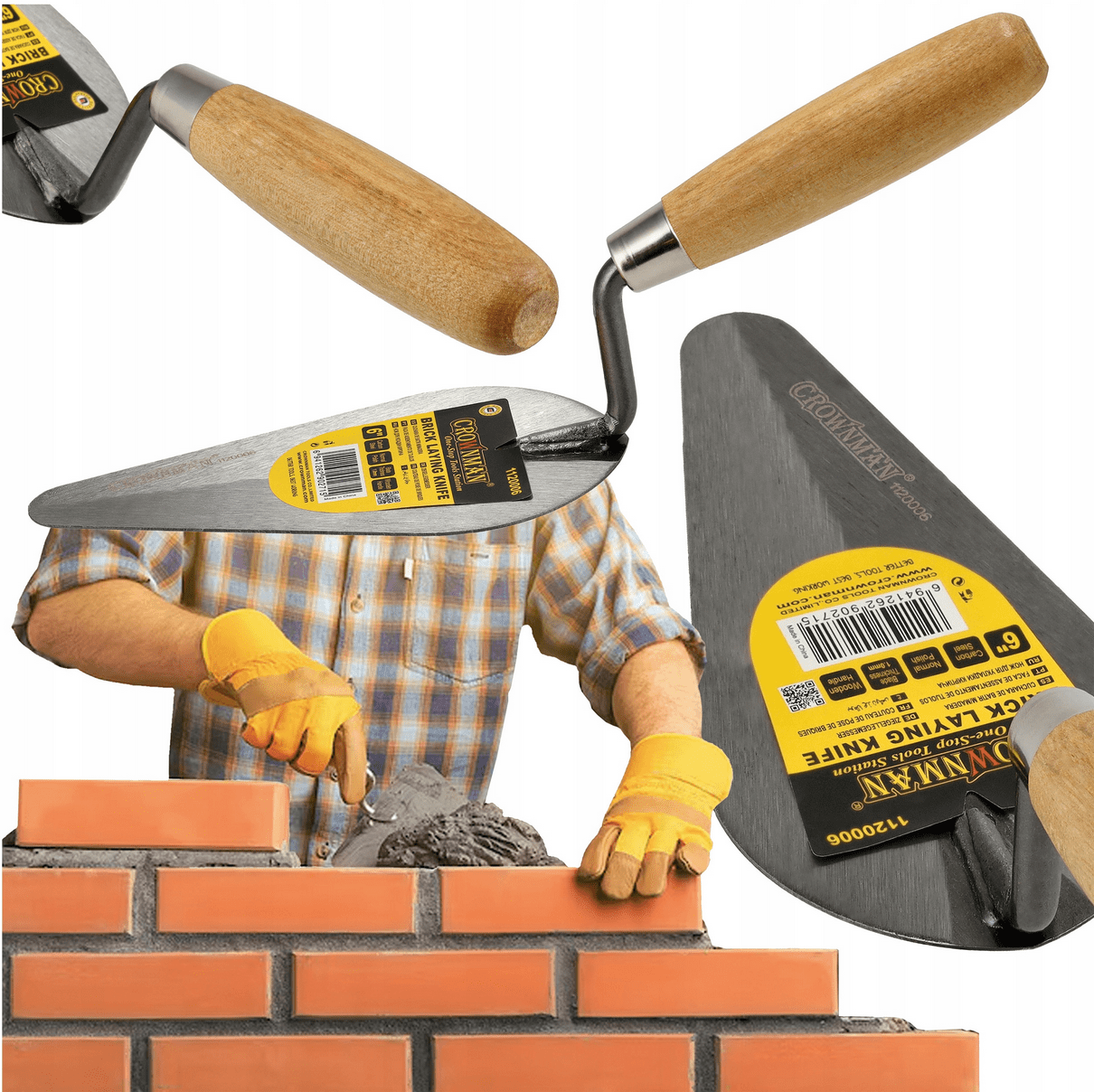 Berge Zednické hladítko z uhlíkové oceli 15cm