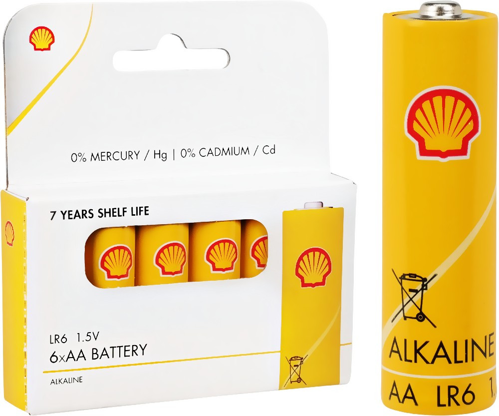 SHELL Baterie AA SHELL sada 6 ks KO-C31300320