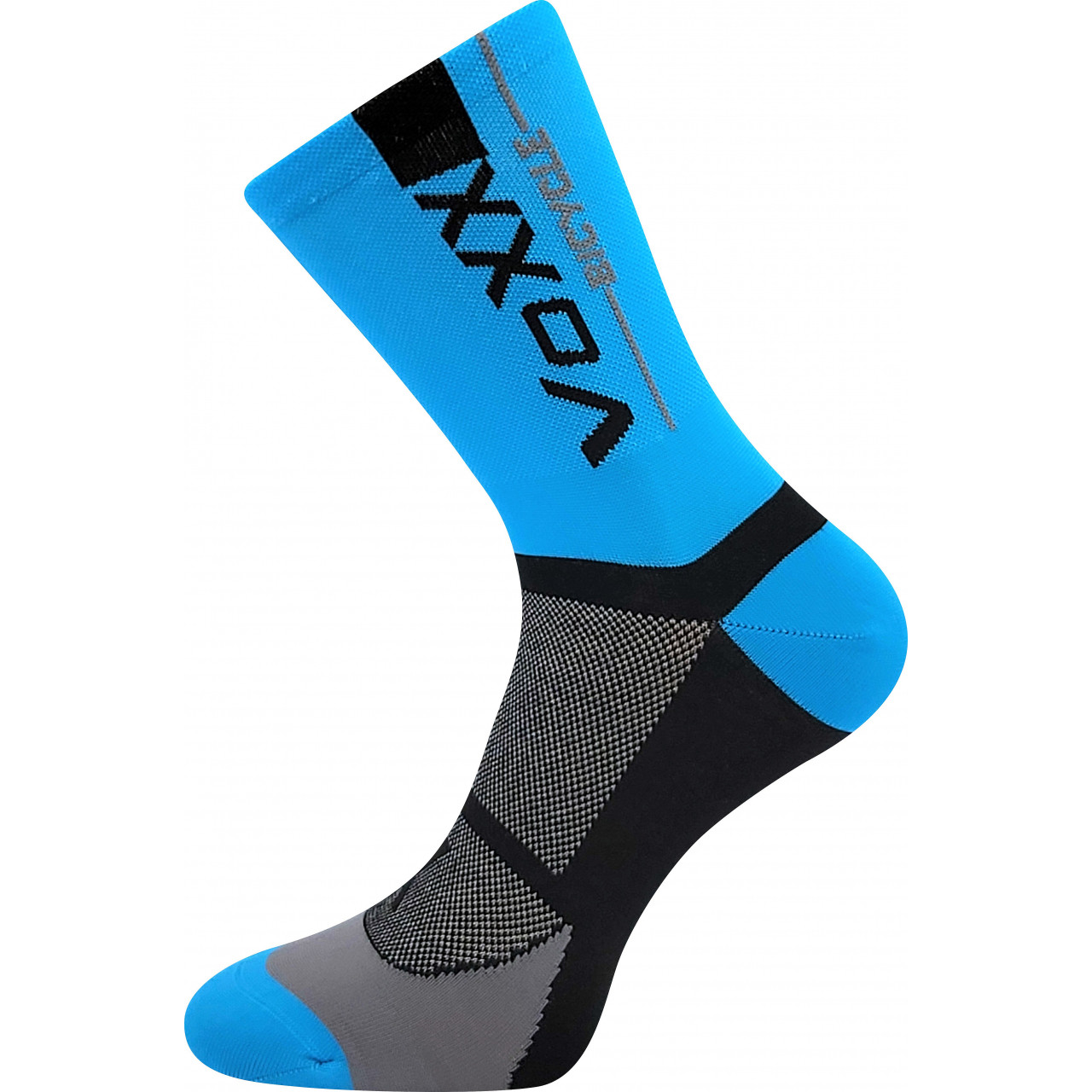 Ponožky sportovní unisex Voxx Stelvio CoolMax - tyrkysové-černé, 39-42