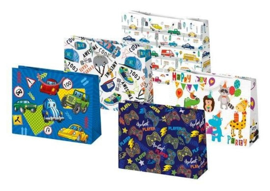 PAW Dárková taška horizontální - 38 x 29 cm - T8_OG_41