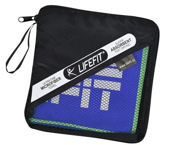 Lifefit rychleschnoucí ručník z mikrovlákna 70x140cm tmavě modrý