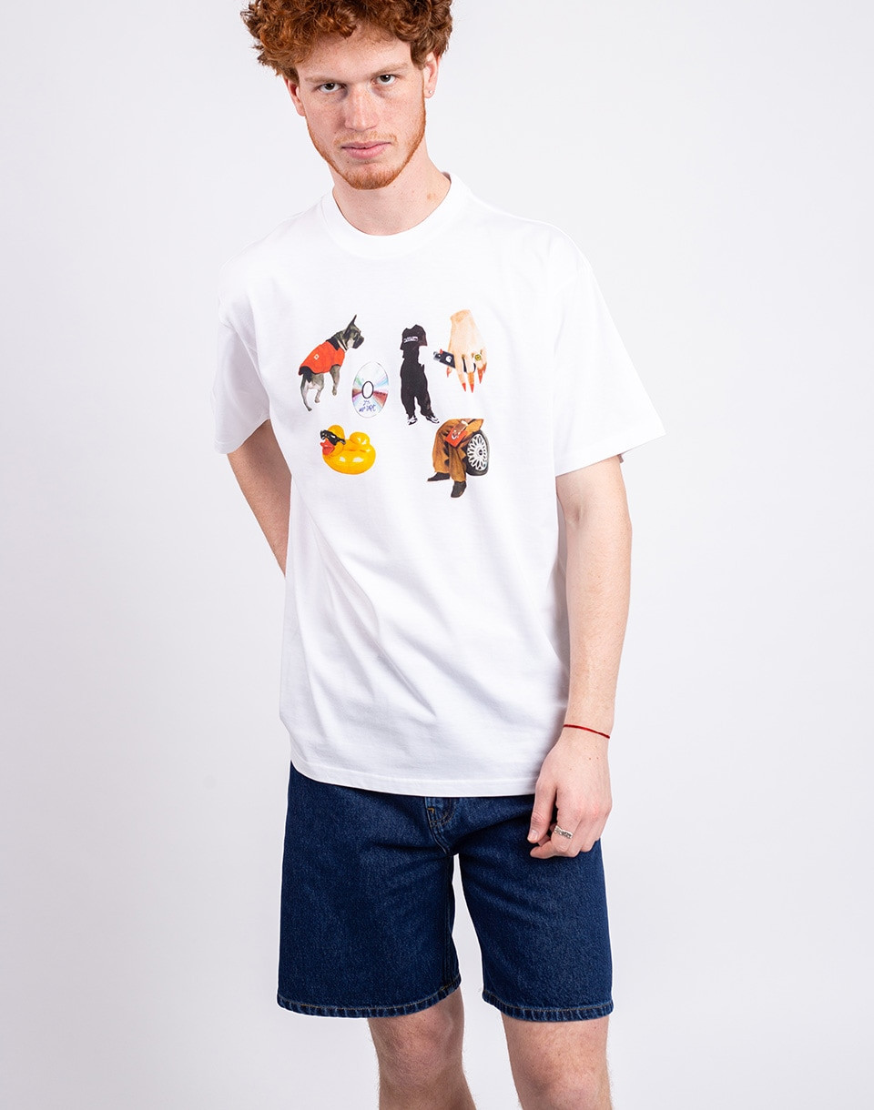 Carhartt WIP S/S Jacob Rochester T-Shirt White XS