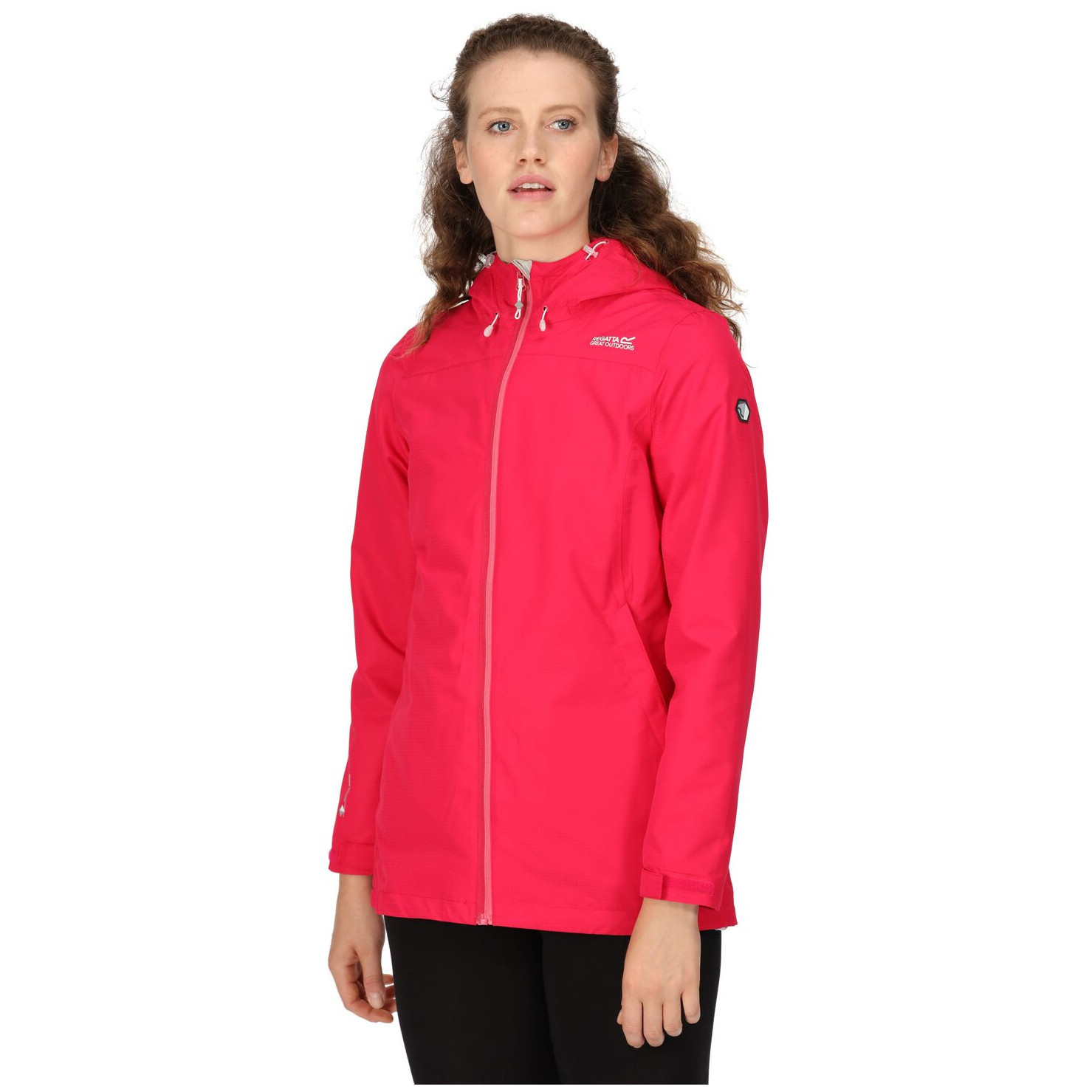 Dámská bunda Regatta Hamara III Velikost: XS / Barva: růžová/bílá