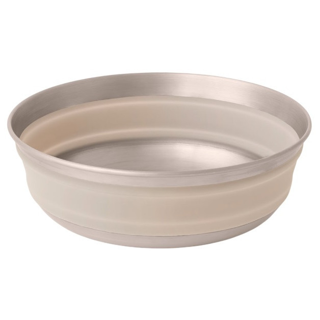 Skládací miska Sea to Summit Detour Stainless Steel Collapsible Bowl M Barva: béžová