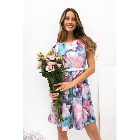 Květované šaty RONIE, Velikost 38, Barva Barevná Gotta 0020324