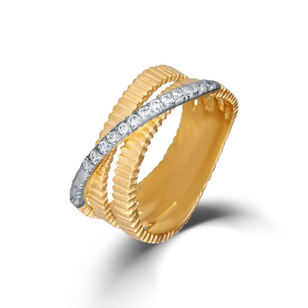 Prsten s brilianty 224-595-1769 55-4.90g