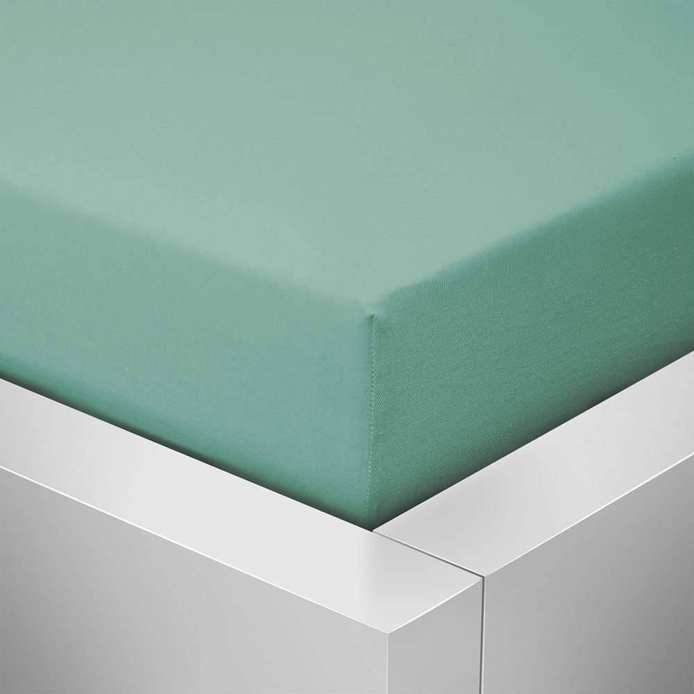 Homeville jersey prostěradlo ELASTIC celadon - 180x200 cm
