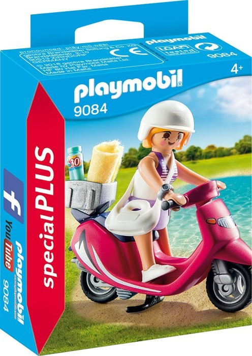 Playmobil Playmobil 9084 Dívka na skútru