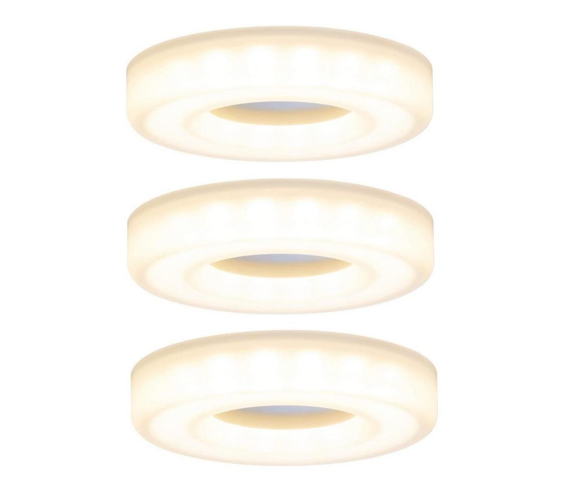 Paulmann Paulmann 92704 - SADA 3xLED/5,5W Podhledové svítidlo BAGEL 230V