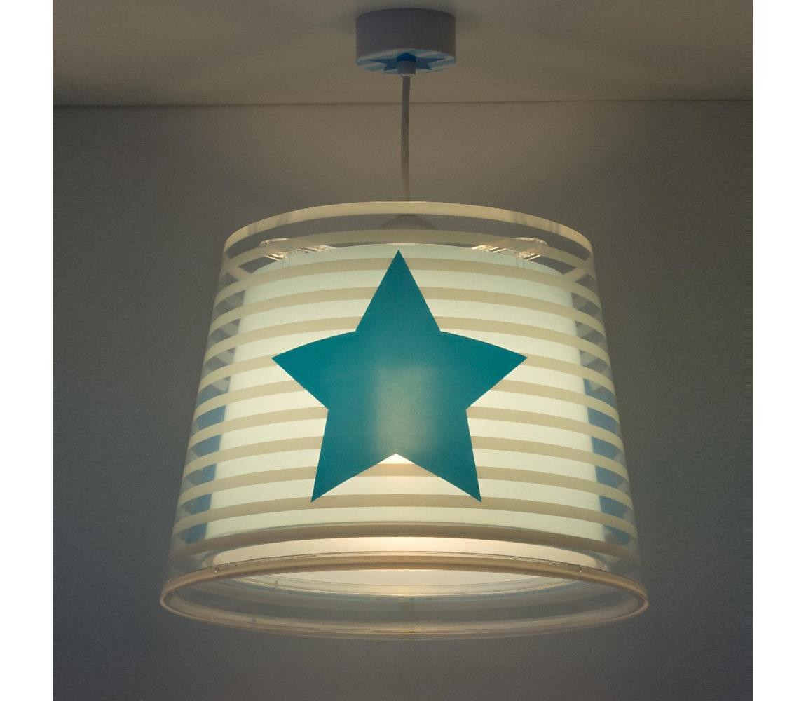 Dalber Dalber 81192T - Dětský lustr LIGHT FEELING 1xE27/60W/230V