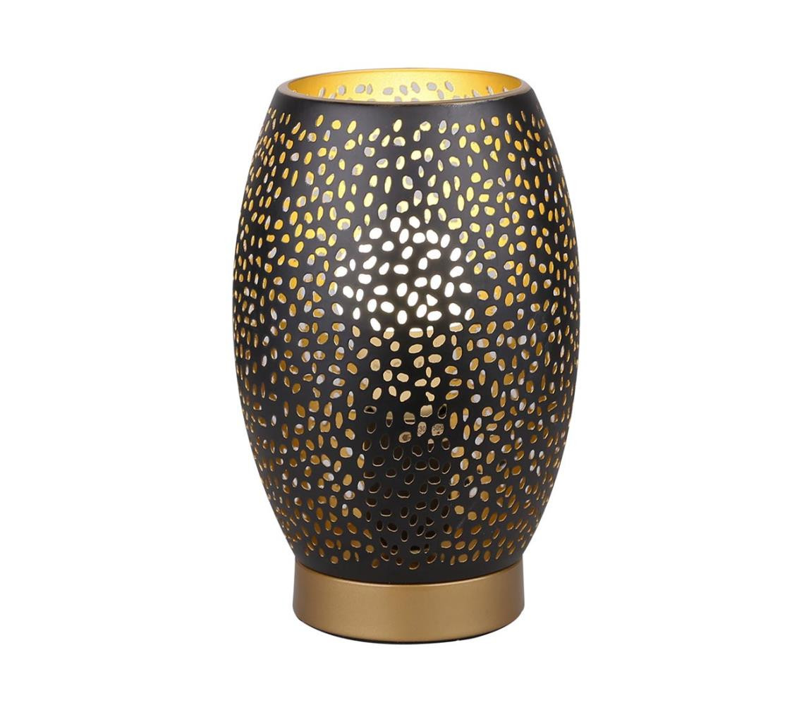 Stolní lampa Venus 1xE27/60W/230V černá/zlatá