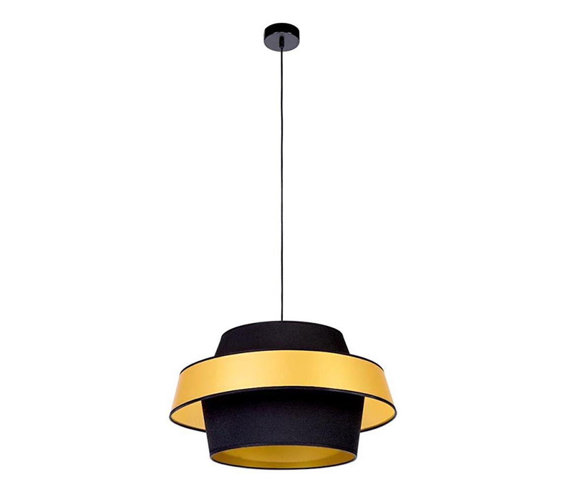 150109104 - Lustr na lanku PRETO GOLD 1xE27/60W/230V