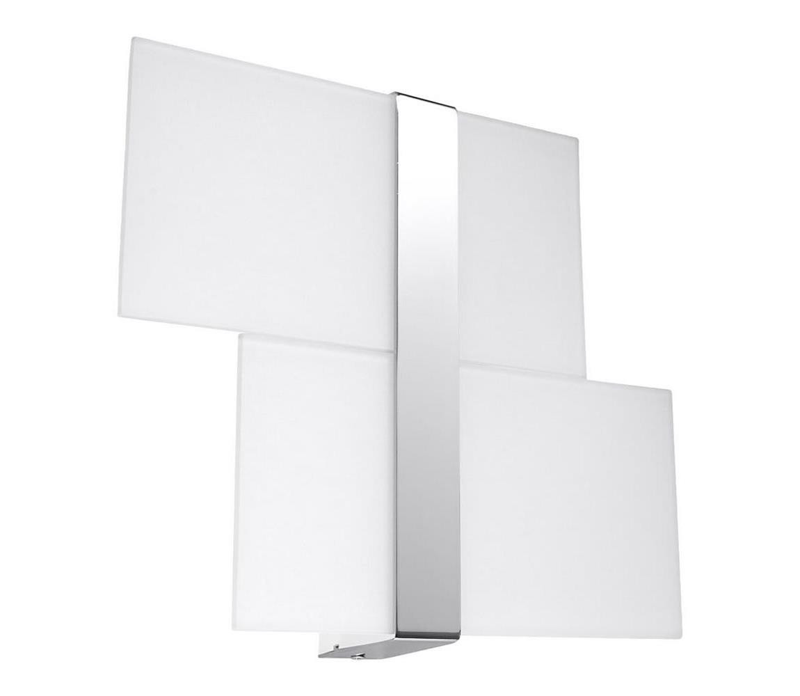 SL.0187 - Nástěnné svítidlo MASSIMO 2xG9/40W/230V bílá/chrom