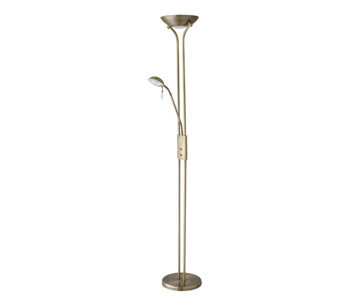 Rabalux Rabalux 4076 - Stmívatelná stojací lampa BETA 1xR7s/230W + 1xG9/40W