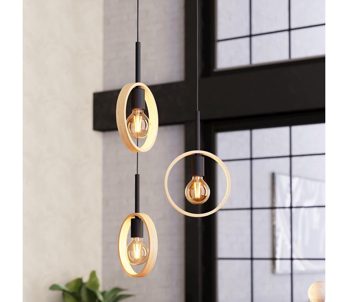 Eglo Eglo 43551 - Lustr na lanku IPSDEN 3xE27/40W/230V