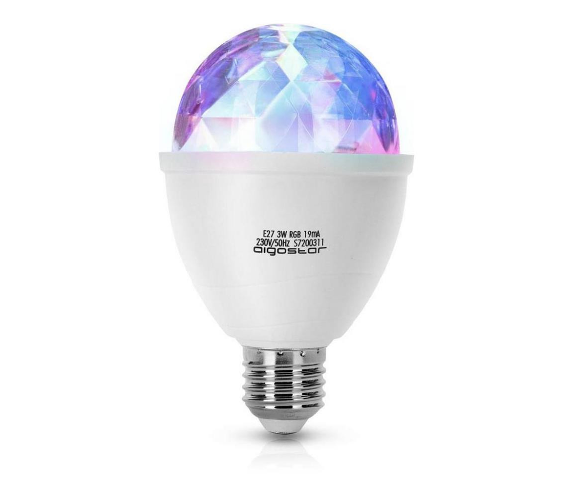 B.V. LED RGB Žárovka E27/3W/230V -